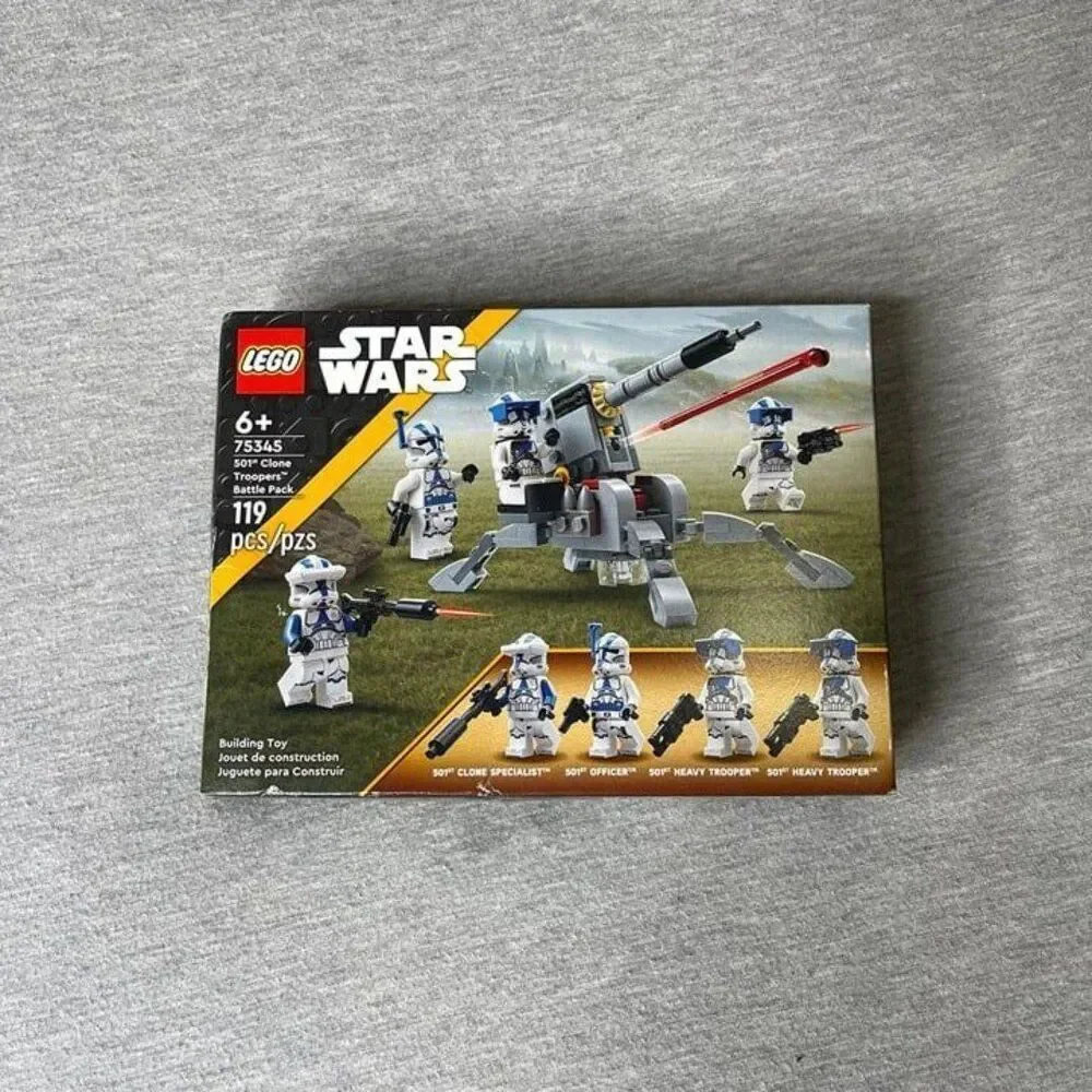 Lego Star Wars: 501st Clone Troopers Battle Pack Building Toy 119 PCS. Set - Picture 9 of 9